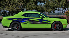 Load image into Gallery viewer, 3D Tribal Car Wrap, Tribal Car Vinyl Wrap, Tribal Pride Full Color Car Side Graphics, Tribal Car Vinyl Side Sticker