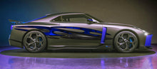 Load image into Gallery viewer, 3D Tribal Car Wrap, Tribal Car Vinyl Wrap, Tribal Pride Full Color Car Side Graphics, Tribal Car Vinyl Side Sticker