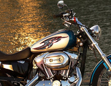 Load image into Gallery viewer, Tribal tattoo decal for Motorcycle Turbines Racing Bike wrap Street legal Sport Bike vinyl Tribal tattoo street racing graphic