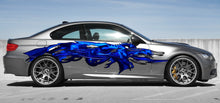 Load image into Gallery viewer, 3D Dragons Full Color Car Side Graphics, Dragon Car Vinyl Decal, Dragons Car Side Wrap, Dragon Car Vinyl Sticker