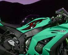 Load image into Gallery viewer, Full Color Crotch Rocket Graphics, Scull Chopper Vinyl, Scull Bike Graphics, Scull Motorcycle Sticker,