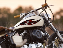 Load image into Gallery viewer, Full Color Crotch Rocket Graphics, Scull Chopper Vinyl, Scull Bike Graphics, Scull Motorcycle Sticker,
