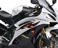 Load image into Gallery viewer, Full Color Crotch Rocket Graphics, Scull Chopper Vinyl, Scull Bike Graphics, Scull Motorcycle Sticker,