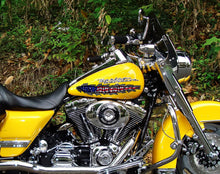 Load image into Gallery viewer, Full Color Crotch Rocket Graphics, USA Flag Chopper Vinyl, USA Flag Bike Graphics, Patriotic Motorcycle Sticker,