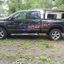 Load image into Gallery viewer, US Flag Car Wrap and decals Ripped Metal Full Color truck Vinyl Design , American flag décor for jeep decoration