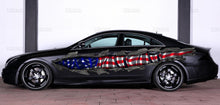 Load image into Gallery viewer, US Flag decor for Car decoration Wrap Ripped Metal Full Color Vinyl Design US Flag decals and stickers