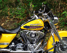 Load image into Gallery viewer, US Flag Ripped Metal Motorcycle decals Wrap, Racing Bike Vinyl, US Pride Sport Bike decor,