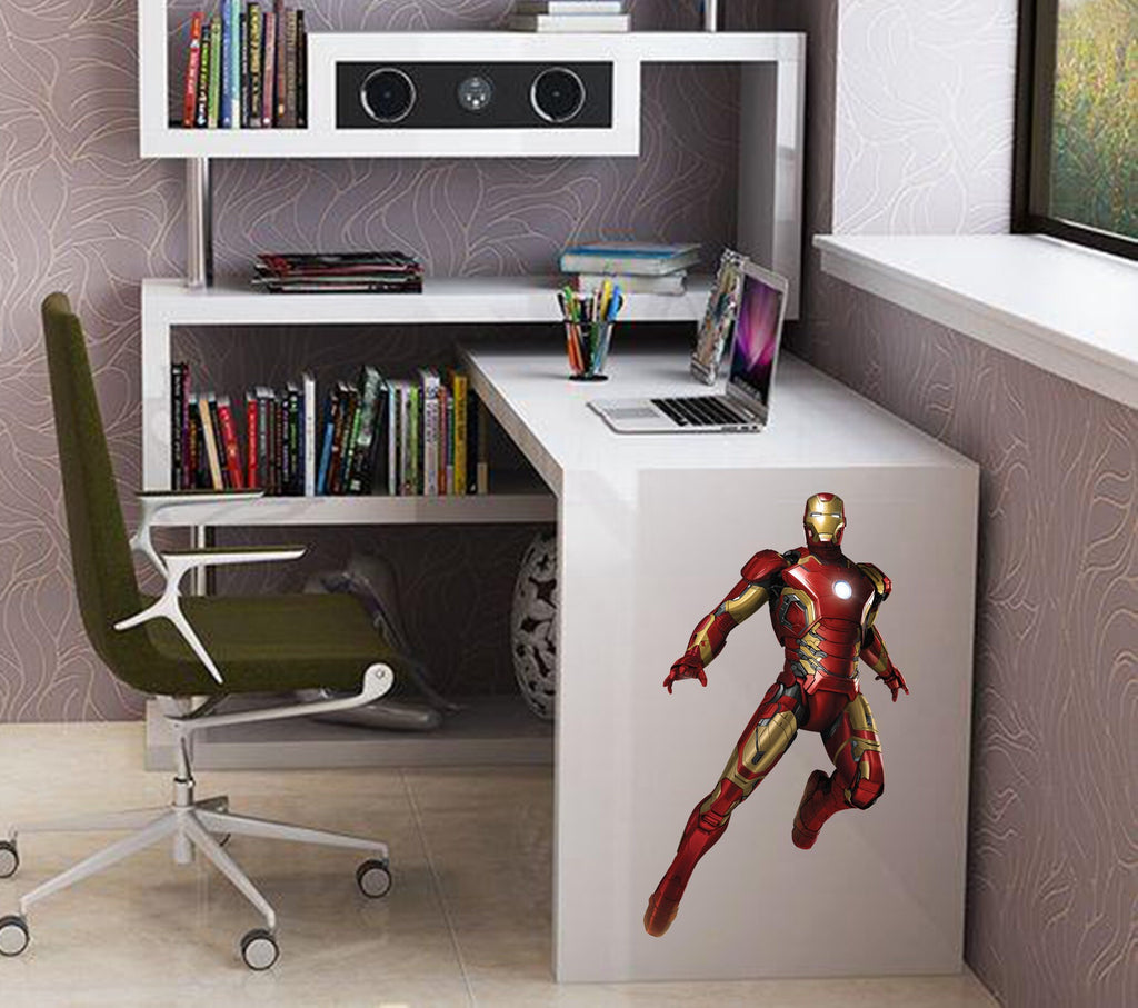 Ironman Full Color Decal, Ironman Full Color Sticker, Ironman wall art cn 147