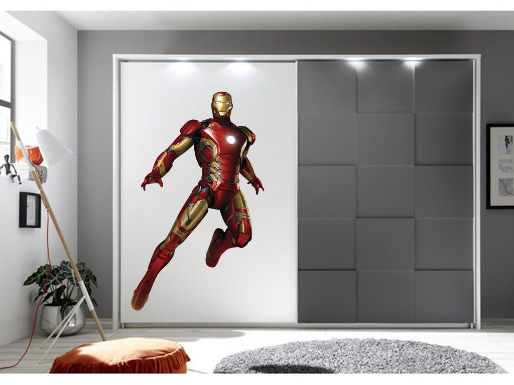 Ironman Full Color Decal, Ironman Full Color Sticker, Ironman wall art cn 147