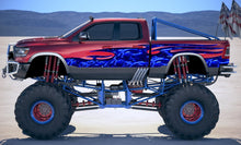 Load image into Gallery viewer, Tribal tattoo car vinyl, 3D Dragons Ripped Metal Car Vinyl, Dragons Car wrap, Car Vinyl Dragon, Car Graphics Side Decals