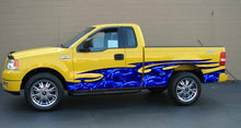 Load image into Gallery viewer, Tribal tattoo car vinyl, 3D Dragons Ripped Metal Car Vinyl, Dragons Car wrap, Car Vinyl Dragon, Car Graphics Side Decals
