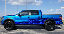 Load image into Gallery viewer, 3D Dragons Car vinyl, Full color Car side graphics, Dragons Racing stripes sticker, Tribal tattoo car sticker, Turbo car wrap