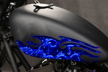 Load image into Gallery viewer, 3D Graphics of a Motorcycle sticker, Dragons Crotch Rocket, Sports Stickers, Dragons Chopper Graphics Motorcycle decor
