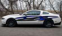 Load image into Gallery viewer, Ripped Metal full color Car vinyl Design Tribal Car wrap Car vinyl Tribal street racing graphic