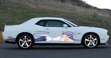 Load image into Gallery viewer, Sexy Anime Stickers, Manga Theme Side Car Wrap, Full Color Car Vinyl Design, Vinyl Decal, Large Vehicle Graphics Wrap