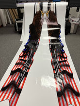 Load image into Gallery viewer, Bold Eagle Truck Side Stickers, USA Flag Car Wrap Decal, Eagle Vinyl, American Pride Graphics, USA Flag Decal for jeep