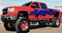 Load image into Gallery viewer, 3D Dragons Ripped Metal Vinyl Dragons Car wrap jeep Graphics Side Decals Graphics Vinyl Stickers