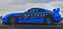 Load image into Gallery viewer, Skulls 3D Car Graphic, Ripped Metal Full Color Car Vinyl Design, Sculls Car wrap, Car Vinyl Skeleton, Skull Full Color Car Vinyl Design