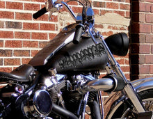 Load image into Gallery viewer, Flame Skull Decal, Skull Crotch Rocket Wrap, Chopper Graphics, 3D Graphics of a Motorcycle Sticker Tribal Flames Decals