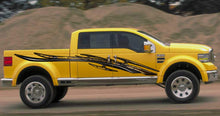 Load image into Gallery viewer, Tribal racing stripes for trucks, 3D Tribal ripped metal car vinyl decal, Graphics vinyl stickers, Car side decal, Truck side stickers