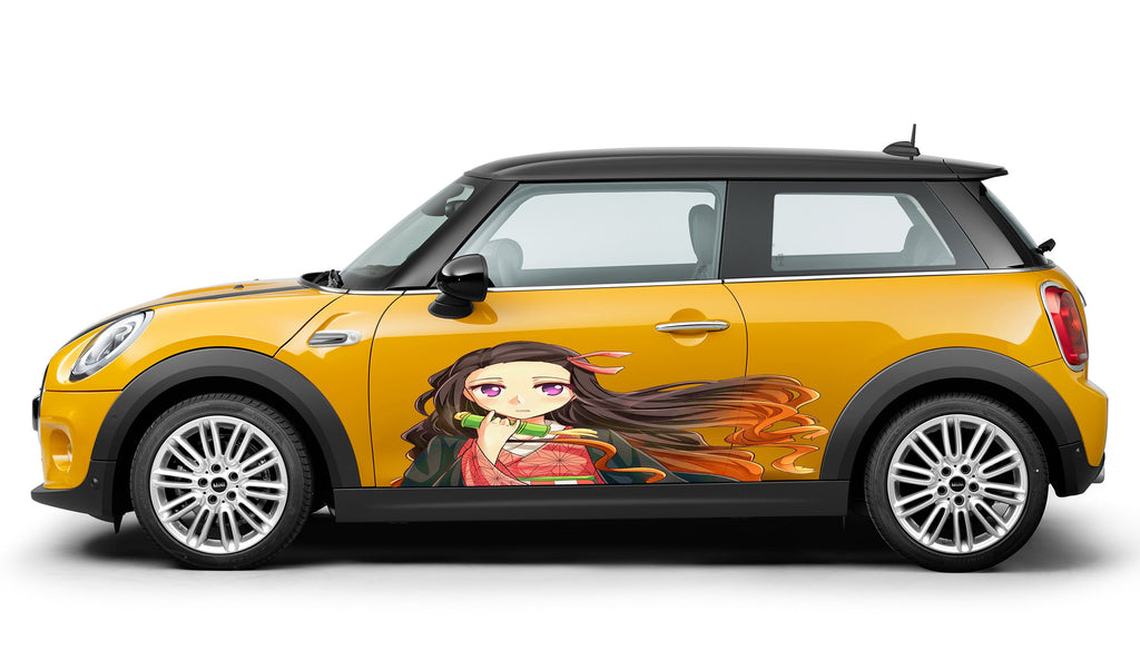 Anime Girl Car Sticker, Anime Car Vinyl Decal, Anime Car Wrap, One Piece Car Decal, Manga decal, Large Vehicle Graphics, Anime Girl Car Wrap