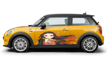 Load image into Gallery viewer, Anime Girl Car Sticker, Anime Car Vinyl Decal, Anime Car Wrap, One Piece Car Decal, Manga decal, Large Vehicle Graphics, Anime Girl Car Wrap