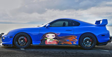 Load image into Gallery viewer, Anime Girl Car Sticker, Anime Car Vinyl Decal, Anime Car Wrap, One Piece Car Decal, Manga decal, Large Vehicle Graphics, Anime Girl Car Wrap