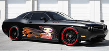 Load image into Gallery viewer, Anime Girl Car Sticker, Anime Car Vinyl Decal, Anime Car Wrap, One Piece Car Decal, Manga decal, Large Vehicle Graphics, Anime Girl Car Wrap