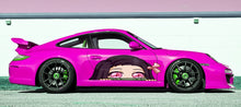 Load image into Gallery viewer, Anime Car Vinyl Decal, Anime Girl Car Sticker, Racing car decal, Anime Car Wrap, Manga decal, Large Vehicle Graphics, Anime Girl Car Wrap