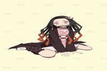Load image into Gallery viewer, Anime Girl Car Wrap, Anime Car Sticker, Manga Car Vinyl Graphics, Anime Car Stickers, Japanese Car Decals, Japanese Anime Vehicle Livery