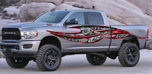 Load image into Gallery viewer, Ripped Metal Tribal tattoo Car 3D Graphic Street legal Wrap, Turbocharged Vinyl, Turbines Car Graphics, skull stickers