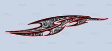 Load image into Gallery viewer, Car Side Tribal performance Vinyl Decal Vinyl Flame Graphics Sports Racing Stripes Sticker for Auto SUV Universal car