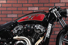 Load image into Gallery viewer, 3D Tribal Ripped Metal Racing Bike Vinyl Decal Full color tribal vinyl, , Sports, Dirt Bike Stickers, Motorcycle Decals