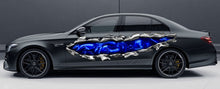Load image into Gallery viewer, 3D Dragons decal Full color Car side graphics vinyl sticker Snake Car wrap Dragon Car vinyl Tribal Lizard car graphics