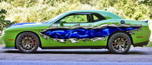 Load image into Gallery viewer, 3D Dragons decal Full color Car side graphics vinyl sticker Snake Car wrap Dragon Car vinyl Tribal Lizard car graphics