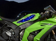 Load image into Gallery viewer, Tribal Dragons Flame Stickers ,Dirt Bike Wrap, Bike Stickers, Racing art and decor, Window Decals for Vehicles