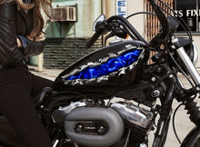 Load image into Gallery viewer, Tribal Dragons Flame Stickers ,Dirt Bike Wrap, Bike Stickers, Racing art and decor, Window Decals for Vehicles