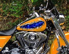 Load image into Gallery viewer, Tribal Dragons Flame Stickers ,Dirt Bike Wrap, Bike Stickers, Racing Decals, Window Decals for Vehicles