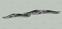 Load image into Gallery viewer, 3D Sword Ripped Metal Vinyl Wrap - Tattoo Boat Decals - Watercraft Tribal Yacht - Ranger boat stickers,