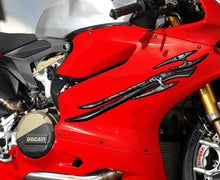 Load image into Gallery viewer, Tribal bike vinyl, Super crotch rocket wrap, Tribal crotch rocket sticker, Chopper vinyl graphics, Crotch rocket side design