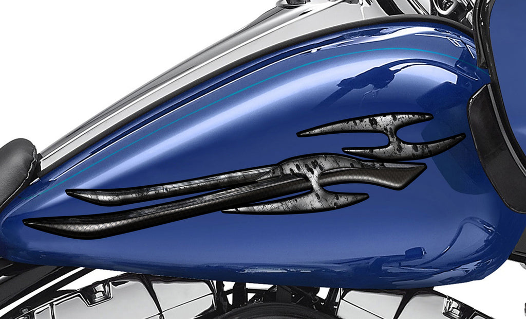 Tribal bike vinyl, Super crotch rocket wrap, Tribal crotch rocket sticker, Chopper vinyl graphics, Crotch rocket side design