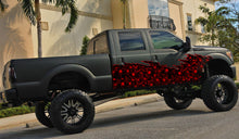 Load image into Gallery viewer, Car side vinyl Skulls graphics Racing stripes decal, Full color side graphics Skulls, jeep wrap design, Auto vinyl decal