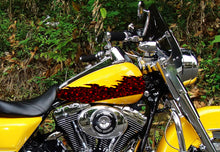 Load image into Gallery viewer, Tribal Dragons Flame Stickers, Bike Decal, Racing and decor, Window Decals for Vehicles Cool stickers for crotch rocket