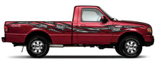 Load image into Gallery viewer, 3D Sword Ripped Metal Car Vinyl Decal, Weapon wrap, Graphics Decals, Graphics Vinyl , Tribal racing stripes for Trucks