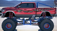 Load image into Gallery viewer, Tribal weapon racing stripes, Sword full color car side graphics, Tribal street racing graphic, Car wrap design, for pickups, Cool Stickers