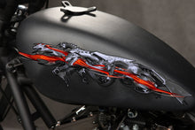 Load image into Gallery viewer, Tribal Dragons Motorcycle Stickers, Dirt Bike Wrap, Flames Dragons Bike Stickers, Racing Decals, Dragons Bike Design