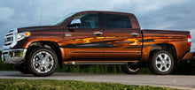 Load image into Gallery viewer, 3D Tribal Ripped Metal Car Vinyl, Full Color Car Side Graphics, Tribal Tattoo Car Sticker, Cool Decals for Cars, Truck side graphics