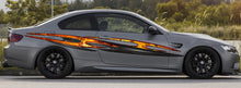 Load image into Gallery viewer, Tribal street racing graphic, Car wrap design, Full car wrap, Wrap for cars, Truck side graphics, Stickers for sport cars, One part mirrored