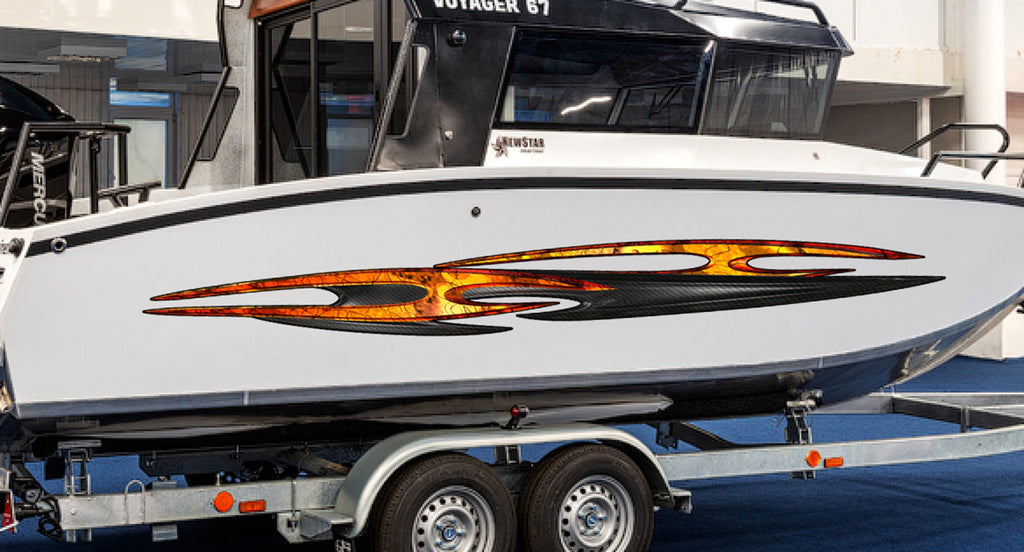 Yacht decal, Boat wrap vinyl graphics, Super boat wrap, Speed boat wrap design, Cigar boat vinyl sticker, One piece boat decal