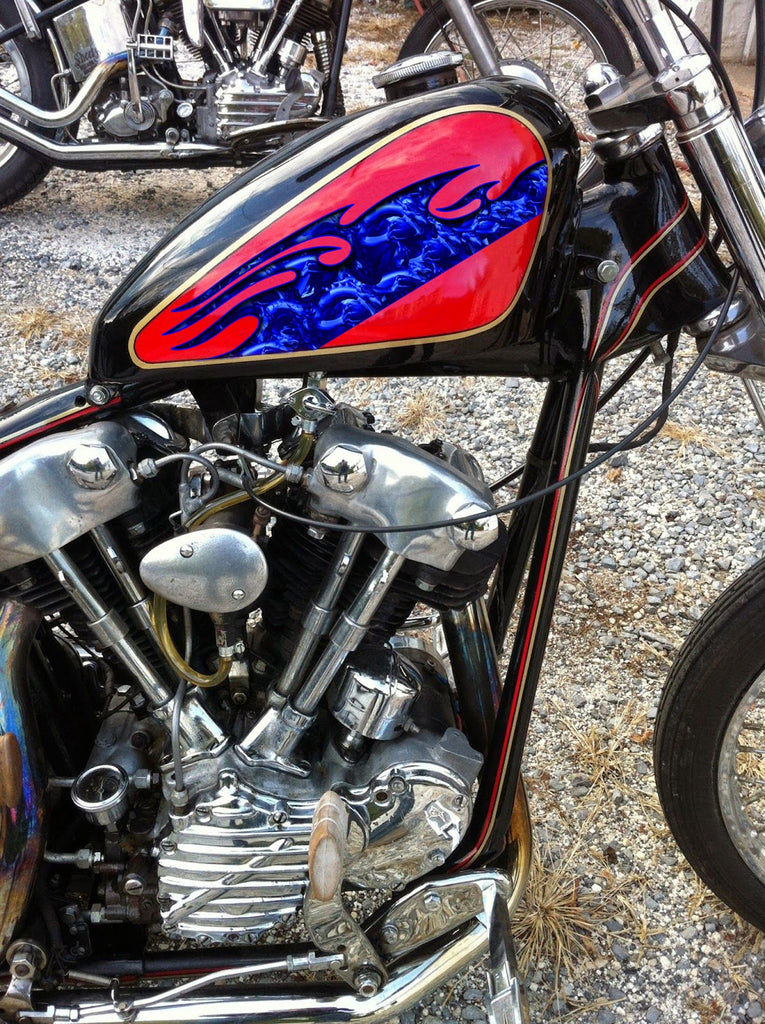 Motorcycle Dragons Decal Full Color Crotch Rocket Graphics, Dragons Chopper Vinyl, Dragons Bike Graphics, Patriotic Racing Bike Sticker